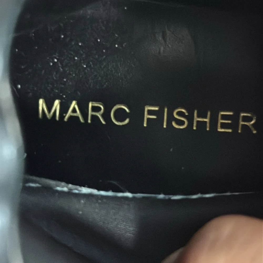 Marc Fisher Over the Knee Thigh High Velvet Boots Size 8